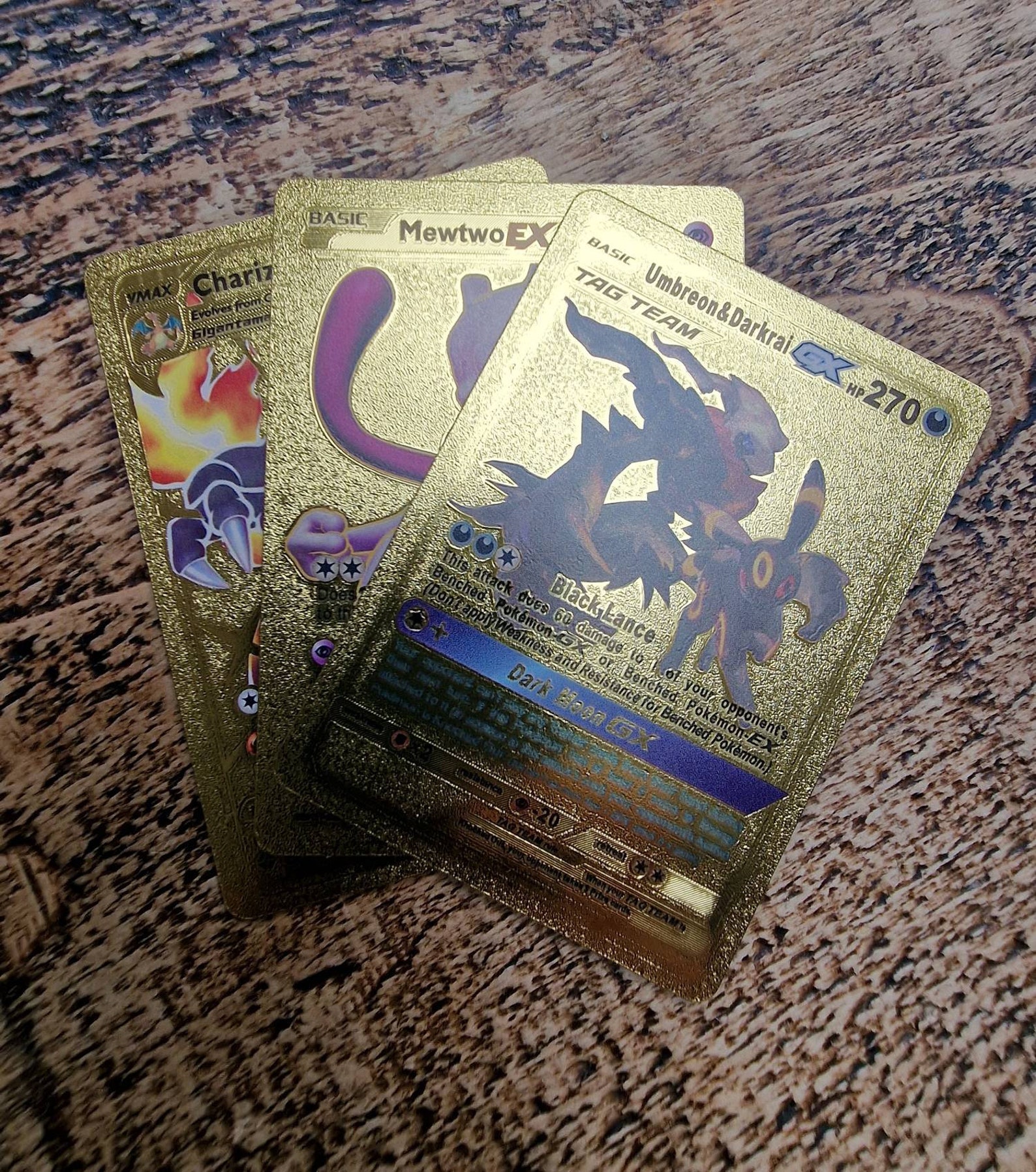 Pokemon Gold Trading Cards 55 Rare and High Quality Battle Etsy UK