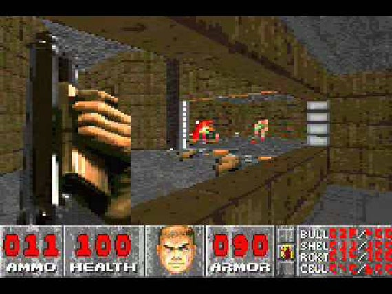 Doom 2 - 任天堂ゲームボーイアドバンス。ケース付きGBAカート