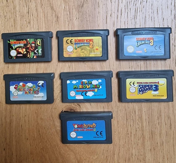 MONTHLY OFFER Mario Vs Donkey Kong 7 Game Value Bundle Nintendo Game Boy  Advance. GBA Carts With Cases -  Sweden