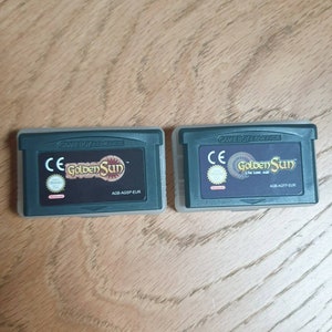 Golden Sun Collection: 2 Game Value Bundle. Nintendo Game Boy Advance. New GBA Carts With Cases. Golden Sun 1 and 2 - The Lost Age