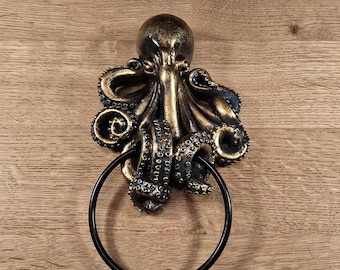 Door Knocker Kraken (Steampunk)
