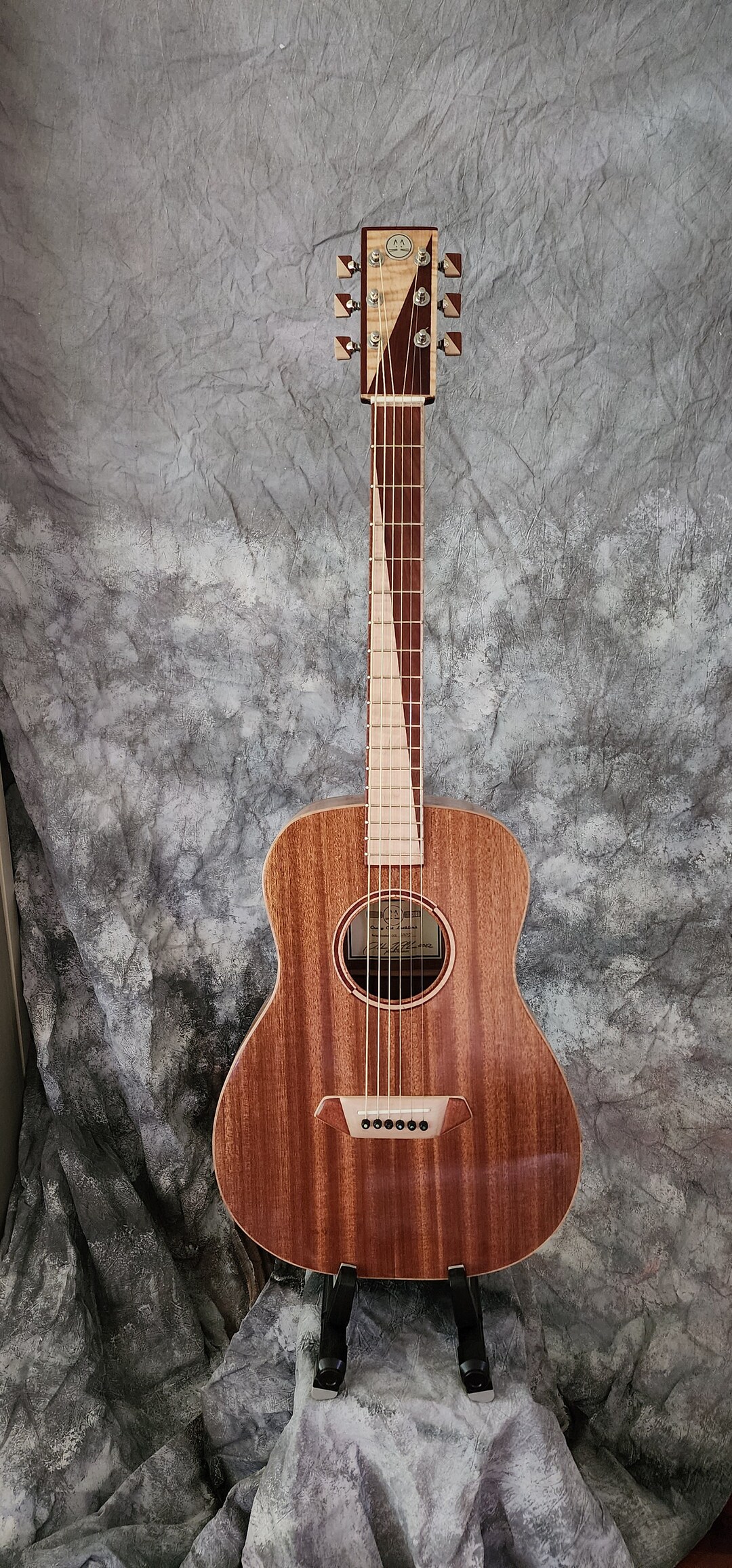 Custom Hand Built Acoustic Guitar Etsy