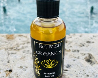 Natural Body Oil, Massage Oil, Hydrating Bath Oil