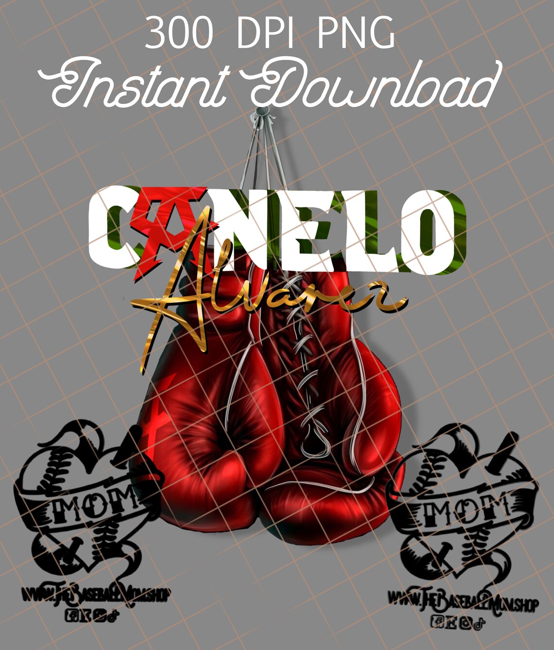 Canelo Gloves INSTANT DOWNLOAD Etsy