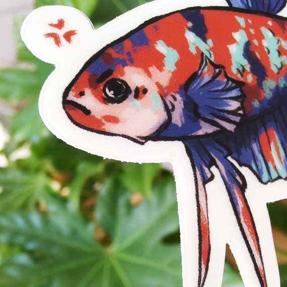 Butterflies Jellyfish Flowers Whales Koi Fish Gilding Stickers –  MyKawaiiCrate