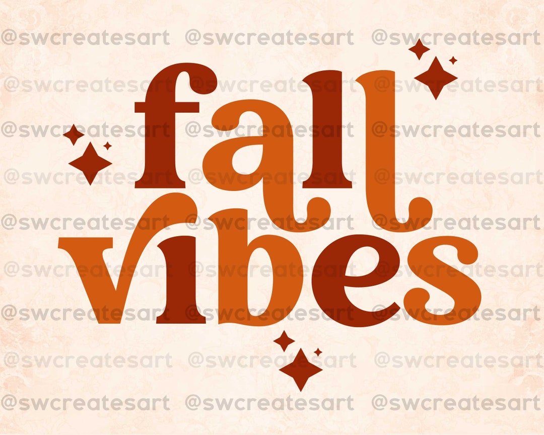 Fall Vibes Svg Fall SVG Fall Shirt Svg Retro Fall Svg - Etsy