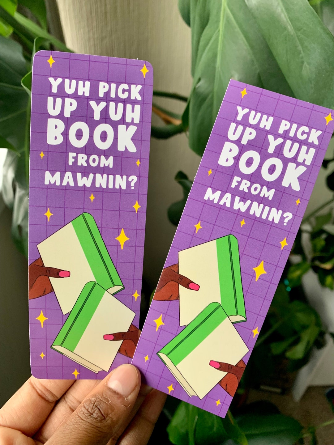 Black Girl Bookmark, Black Woman, Jamaican Humour, Book Lovers, Stocking Filler, Bookish, Book