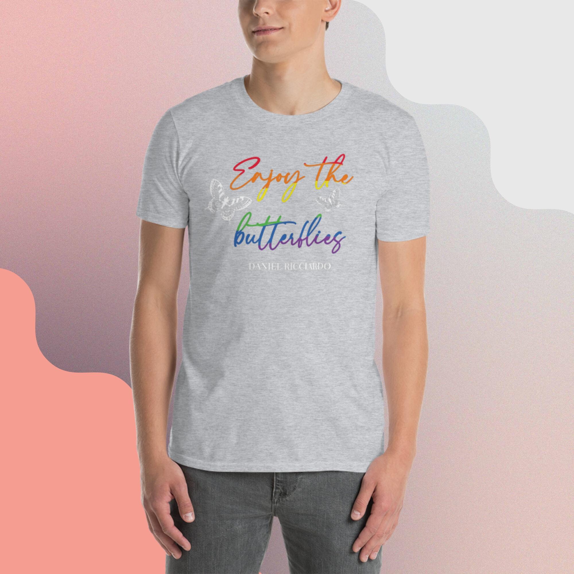 daniel ricciardo enjoy  butterflies quote printed  etsy uk