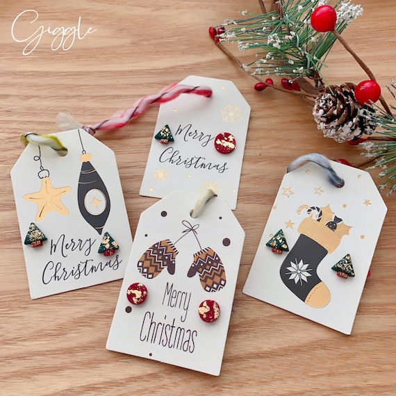 Christmas Clay Earring, Christmas Polymer Clay Stud packs,girlfriends daughter wife gift,Stocking stuffer,Personalize Christmas gift for her