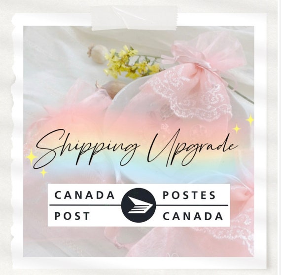 Shipping Upgrade: please add on order for expedited mail (guaranteed arrival date and tracking provided by Canada post)