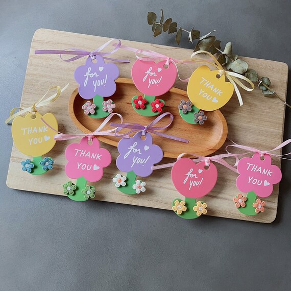 Embroidery stud earring| Handmade thank you gift| Spring embroidery studs| Book mark flower stud|Bridesmaid gift|mother day gift