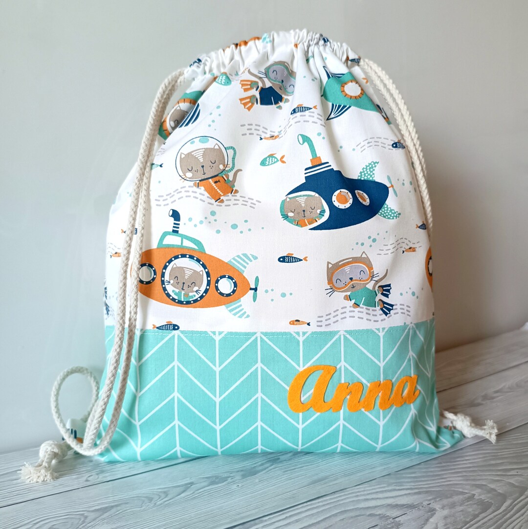Customizable Backpack Bag Kindergarten and Daycare Backpack Etsy