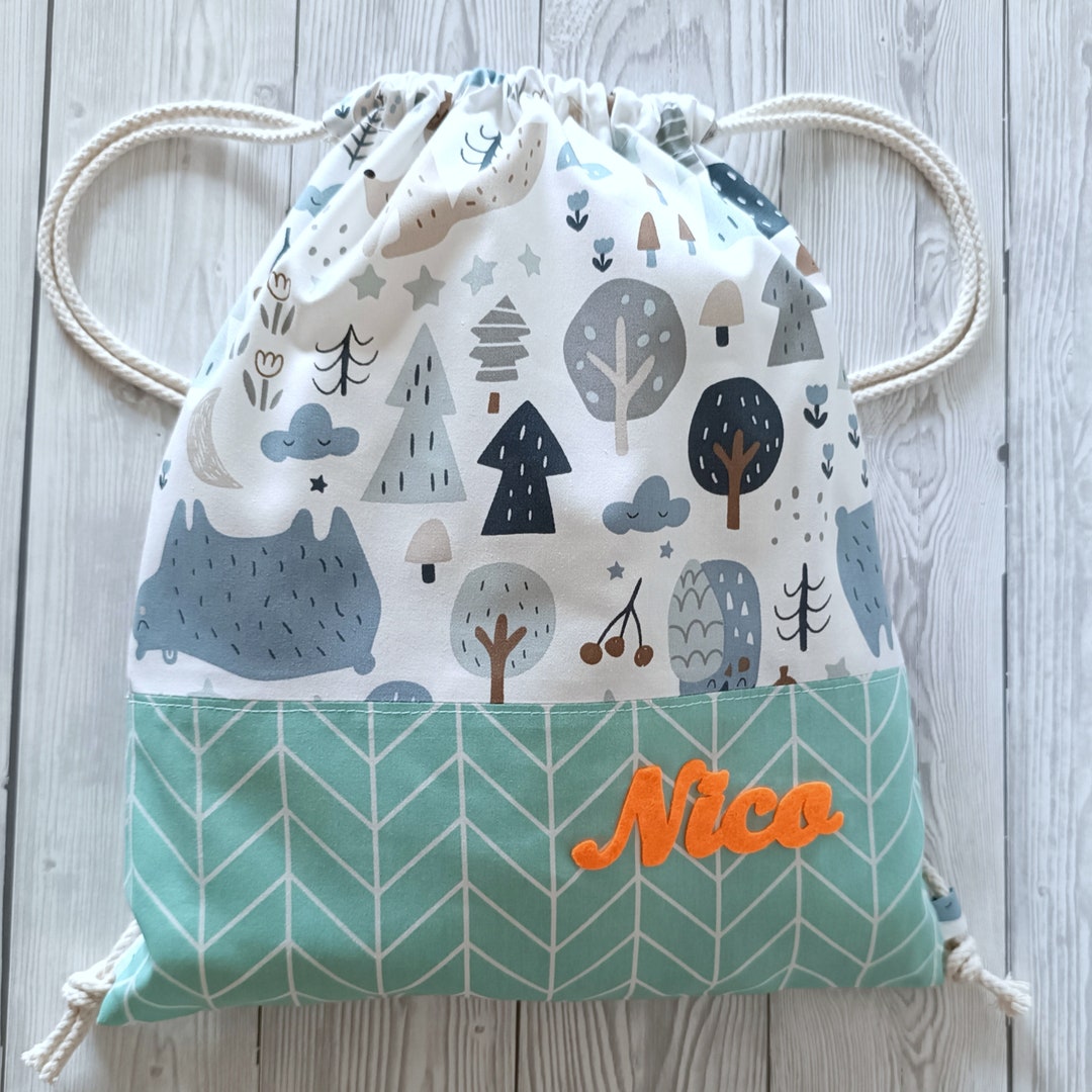 Customizable Backpack Bag Kindergarten and Daycare Backpack Etsy