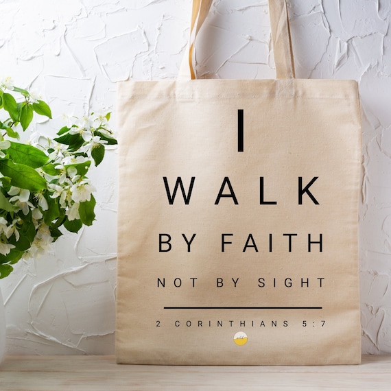 Walk By Faith Not By Sight {Pouch} Walk By Faith Not By Sight {Pouch}