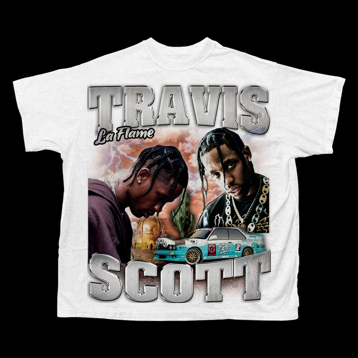 Travis Scott T-shirt - Etsy