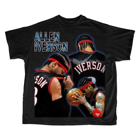 Vintage Allen Iverson the Answer Philadelphia 76ers Shirt 