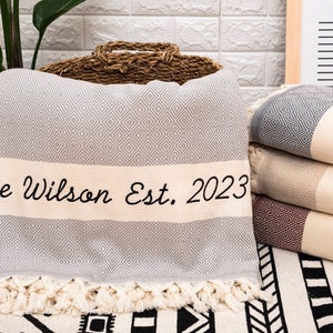 custom personalized blanket