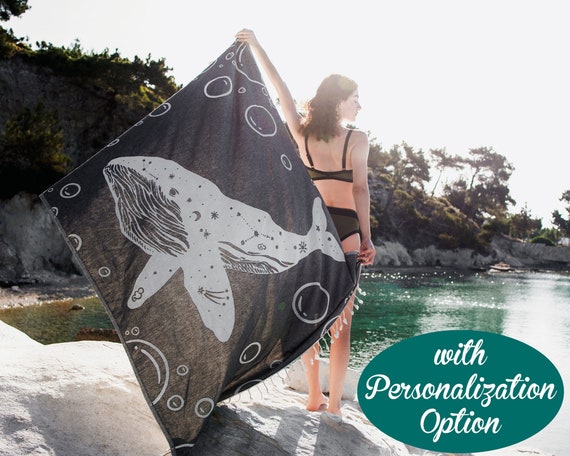 Oversized Beach Towel, Personalized Beach Towel, Bridesmaid Towel, Pool Towel, Beach Blanket, Bride Towel, Custom Monogrammed Beach Towel