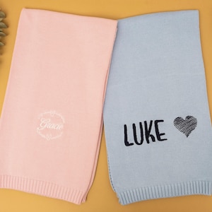 personalisierte babydecke
