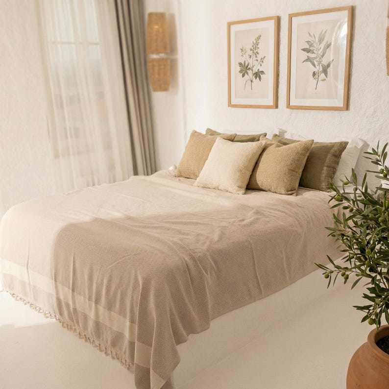 Manta personalizada para adultos, manta para mamá, regalo de aniversario de algodón, regalos de boda personalizados imagen 2
