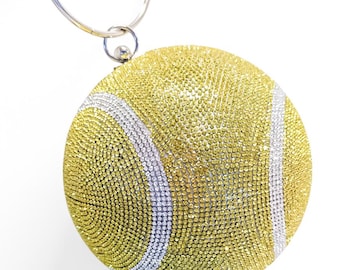 Match Point Clutch- Tennis Ball Purse