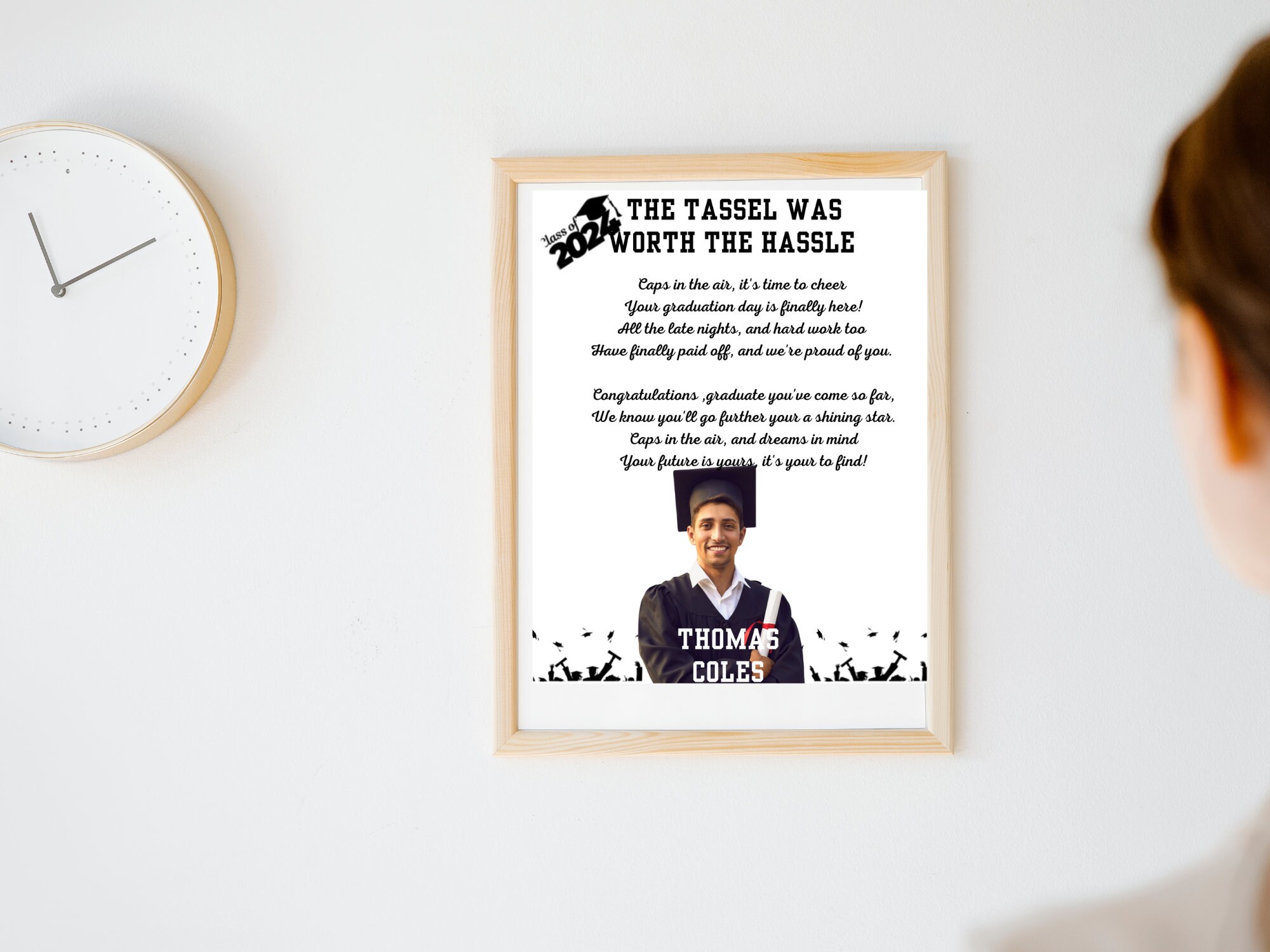 The Tassel Was Worth the Hassle. Grad Poem. Graduation, Graduation Poem ...