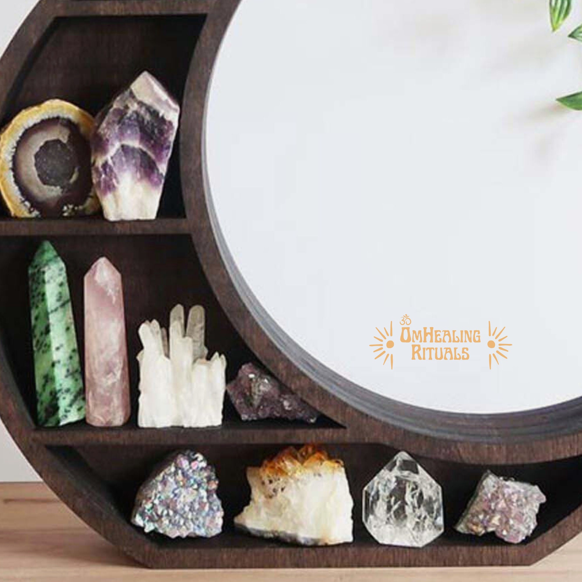 Essential Oil Bottle Display Shelf Crystal Display Shelf - Etsy