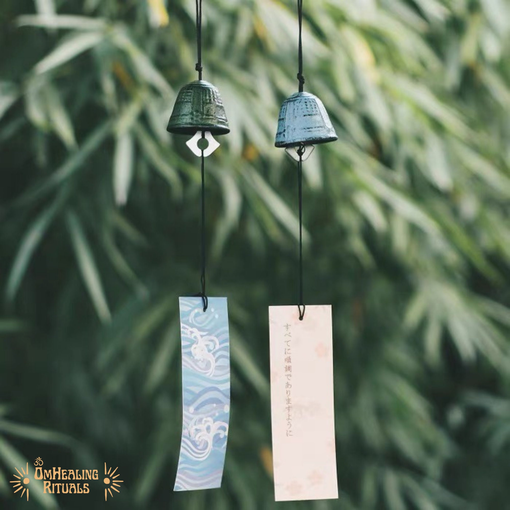 Carillon japonais Furin Nambu en fonte avec cloches à suspendre Style rétro  Décoration de jardin V0z2 : : Jardin