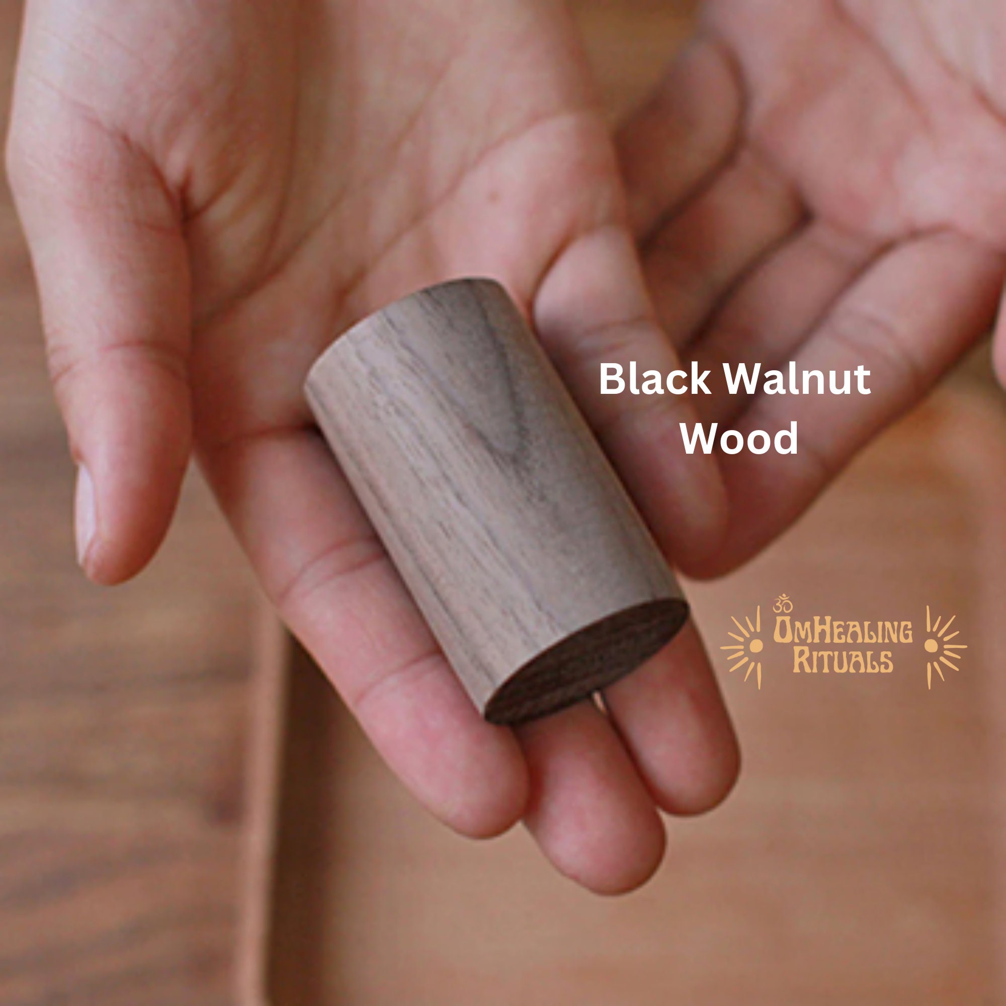 Mini Natural Wood Essential Oil Diffuser Safe for Children and Babies