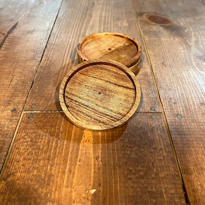 Wooden Coasters - Set of 4