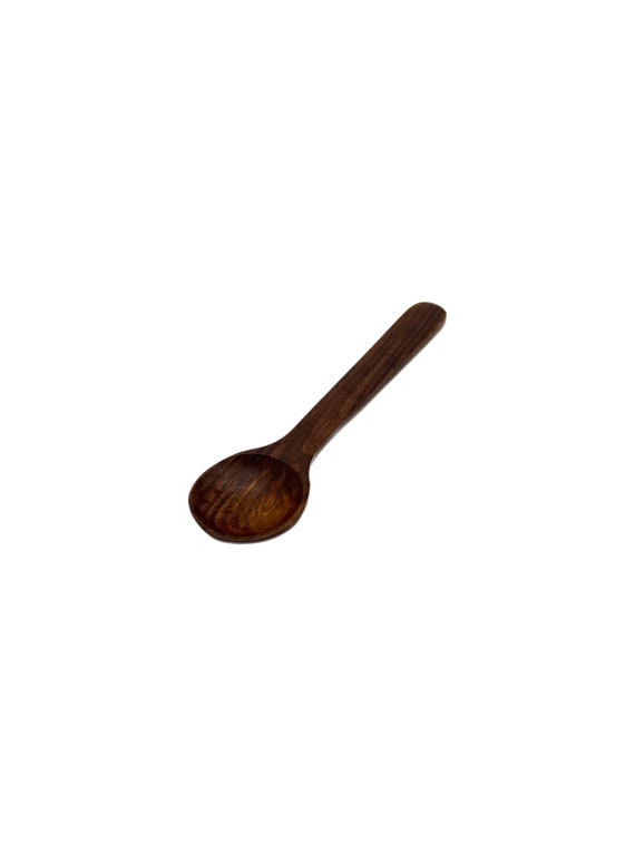 Wooden 1/2 Tablespoon 1 and 1/2 Teaspoon Sheesham Wood Coffee Scoop Sugar  Scoop 