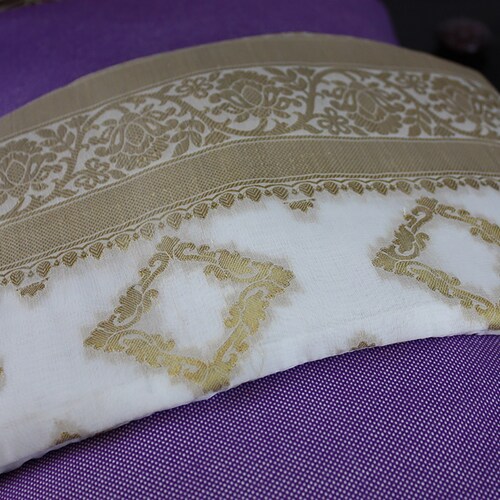 Energized belly pillow shops made of vintage sari silk