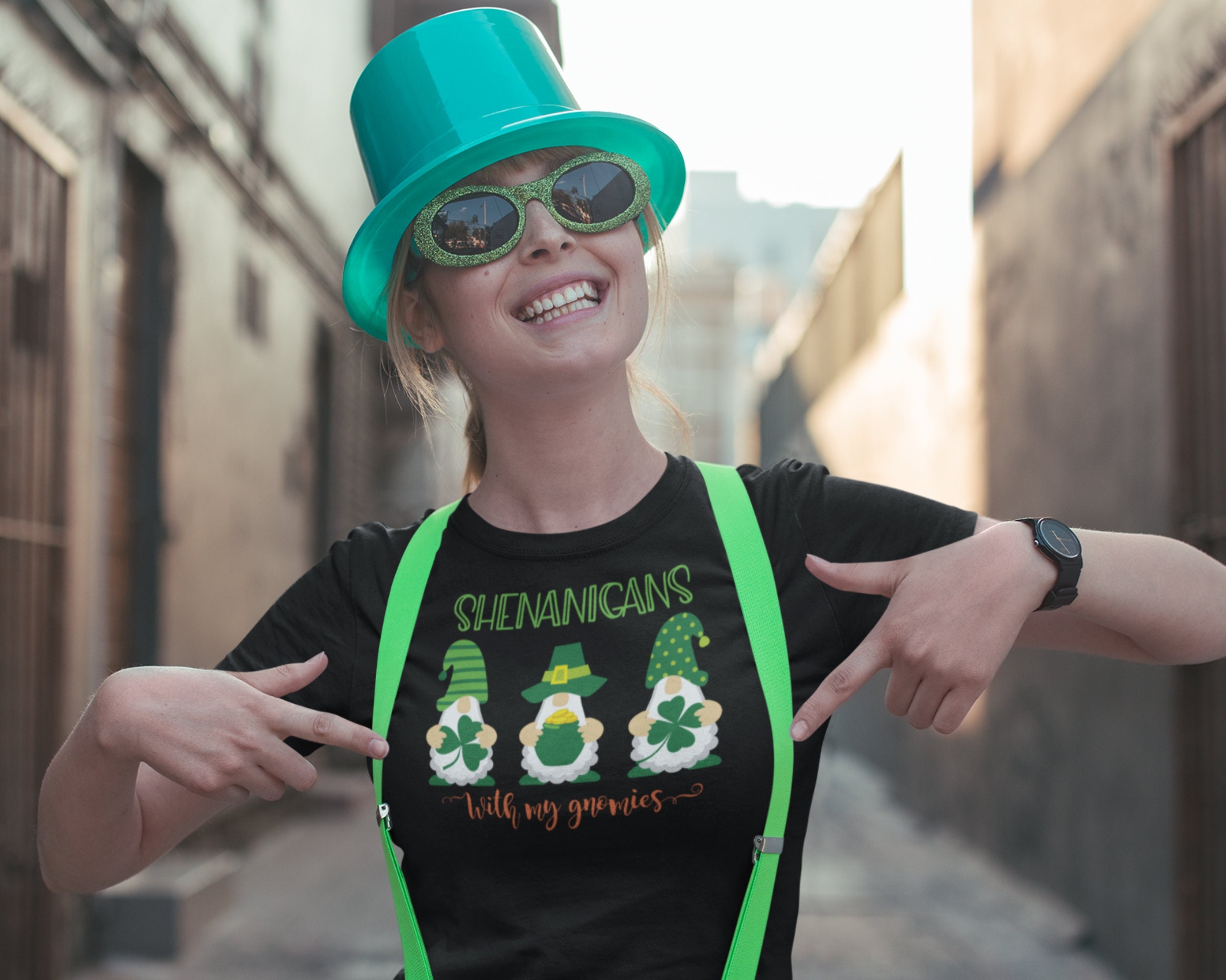 Shenanigans With My Gnomies Svg, St Patricks Day Svg, St Patricks Day