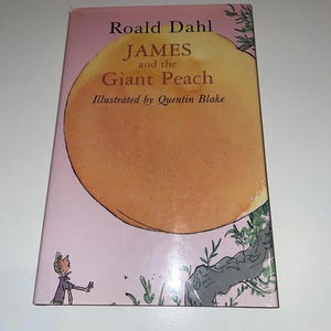 James And The Giant Peach Roald Dahl Quentin Blake 1995 1st Print Illustrations