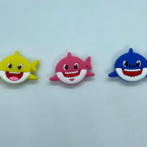 Baby Shark Croc Charms