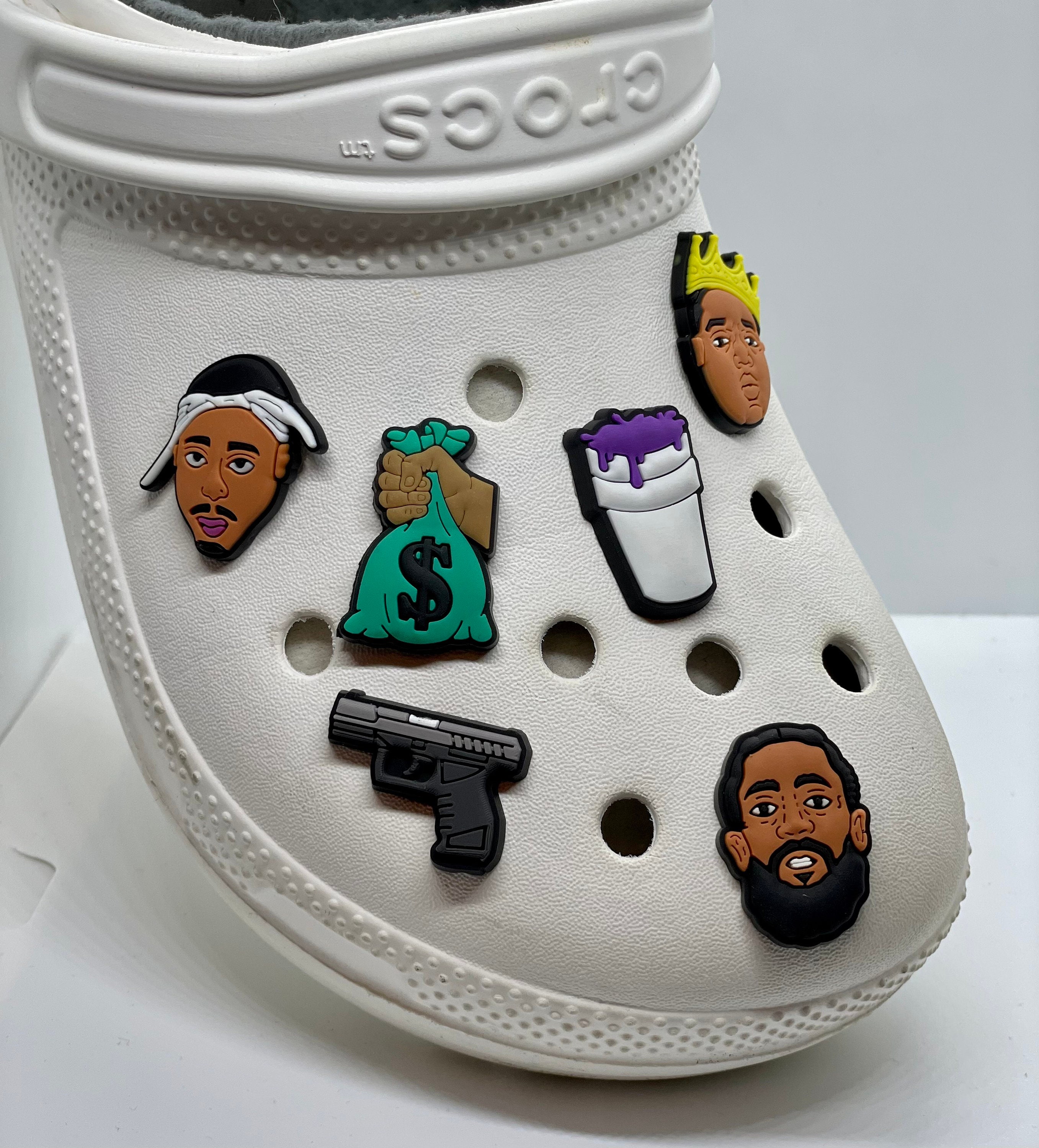 Croc Charms Rapper Sets