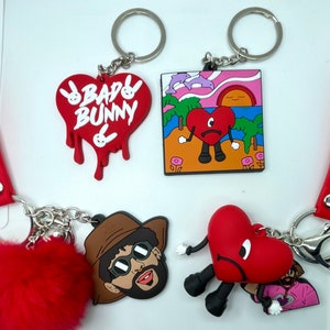 Bad Bunny Keychains