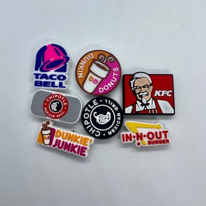 Popular Fast Food Charms
