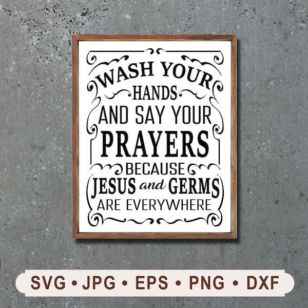 Jesus and Germs - Etsy