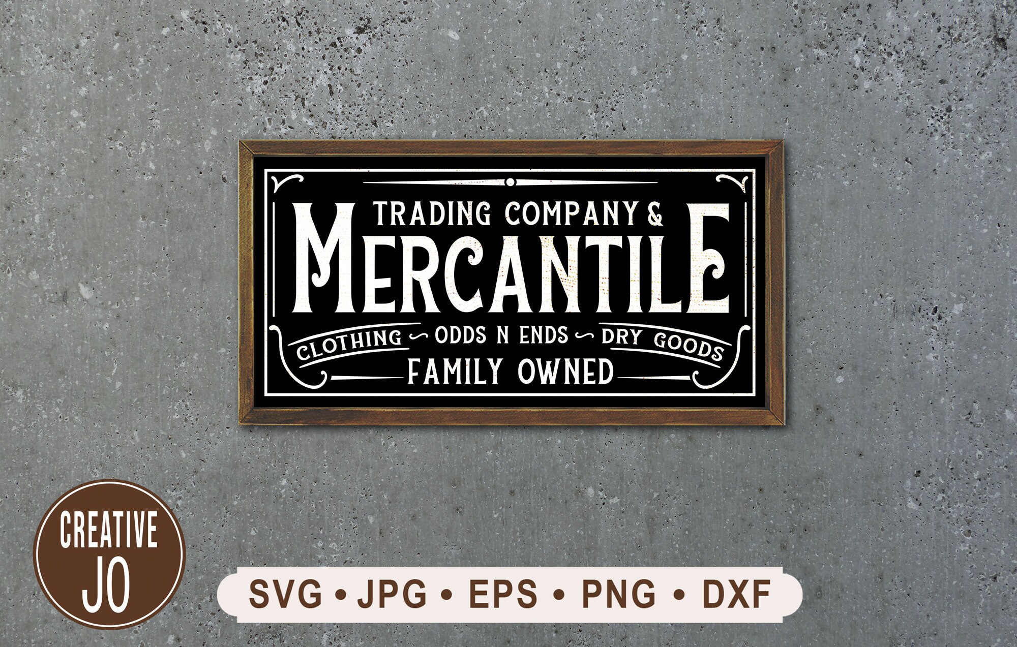 Merchant Signs Mercantile Sign SVG, Vintage Commercial Print (digital Download) - Etsy