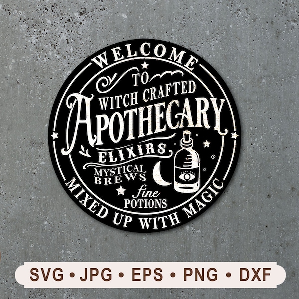 Apothecary Sign - Etsy