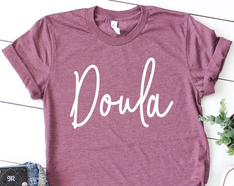 Doula T-Shirt: Comfortable Cotton Blend Tee