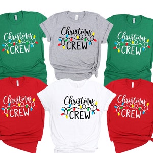 Christmas Crew Shirt, Christmas Shirt, Classic Christmas outfit,  Christmas Gifts, Family Christmas Shirts, Holiday Shirt