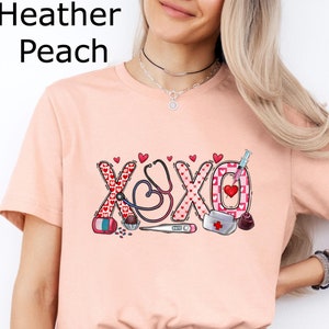 XOXO Nurse Shirt, Valentines Day Shirt, Shirt For Nurse, Valentines Day Gift for Nurse, Valentines Day Gift, Nurse Shirt