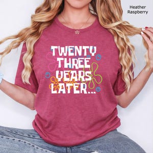 30 Years Later Shirt, Personalized 30th Birthday Shirt, Dirty 30, Thirty Years Later Gift, 1996 Shirt, Custom Age T-Shirt image 11