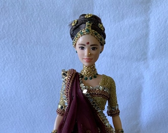 Royal Blue Gown Barbie, Holiday Dress - Etsy