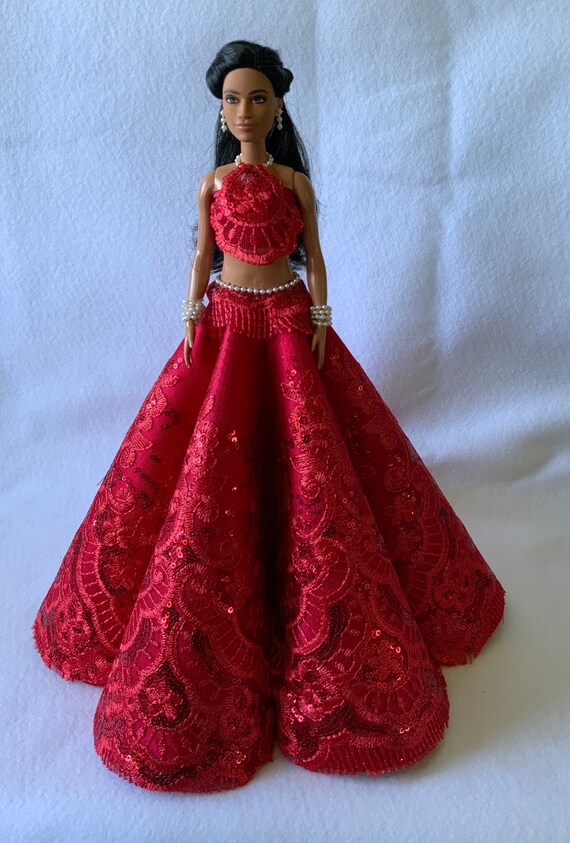 barbie pink and gold dress Barbie Hot Pink Jacquard Dress With Gold Metallic Cheetah – Jules & James  Boutique main image 0