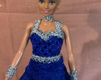holiday barbie blue dress Sexy Red Satin A-line V-neck Short Homecoming Dress SH582 main image 1
