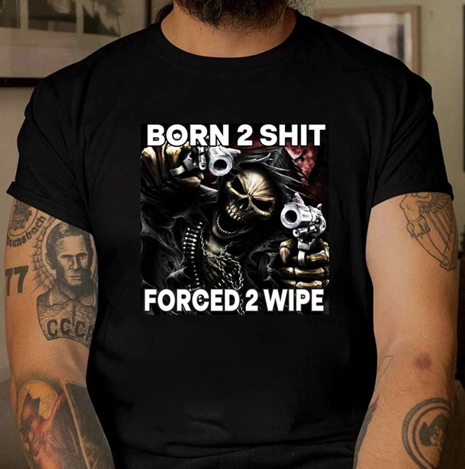 Born 2 Shit Forced 2 Wipe Born to Shit Forced to Wipe Meme - Etsy