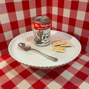 2X Funny Grandma Farts Soup Can Labels - GRAN REGALO para la abuela Fiesta familiar - Regalo de gag único Broma cumpleaños Abuelos